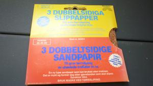 Combipakke Sandpapir grov tørslibning -50%