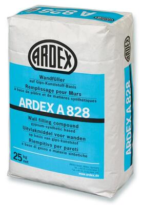 Ardex A 828, 12 ½ kg. vægopretningsmasse