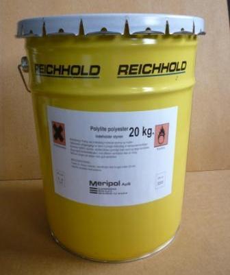 Polyester 20 kg. Polylite 440-m850 til håndoplægning