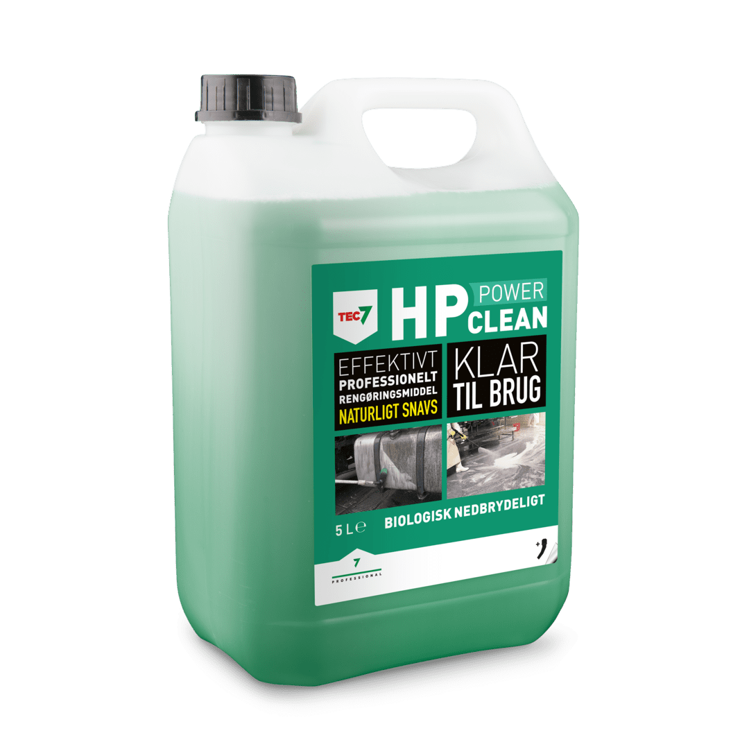 HP Clean 5 L. TEC7 Miljøvenlig Rensemiddel