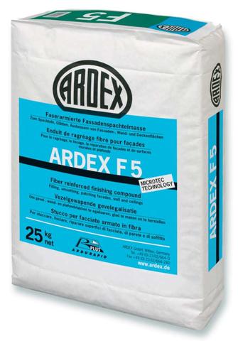 Ardex F5, 5 kg. fiberarmeret facadespartel.