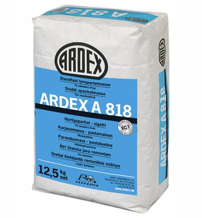 Ardex A 818, 12 ½ kg. inden- og udendørs lynspartelmasse